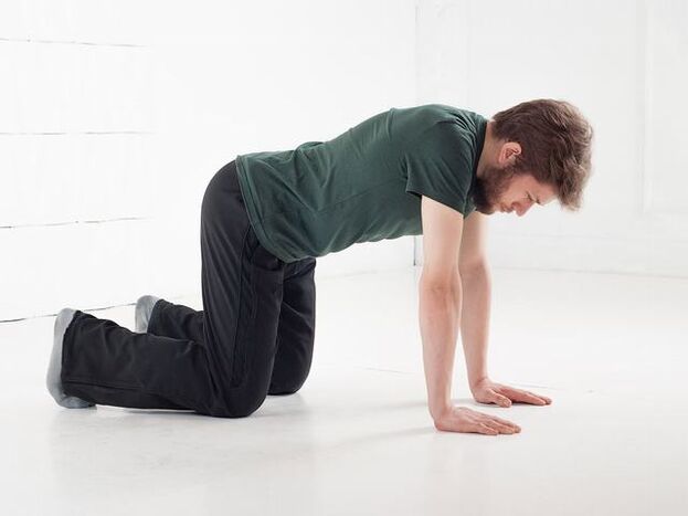 Stretching and the Pendulum, standing on all fours, will help strengthen potency
